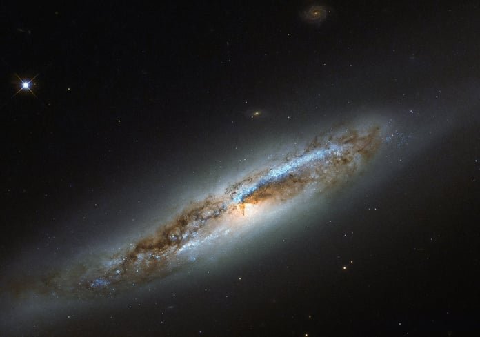Virgo constellation stars captured by NASA Hubble Space Telescope astronomy sky