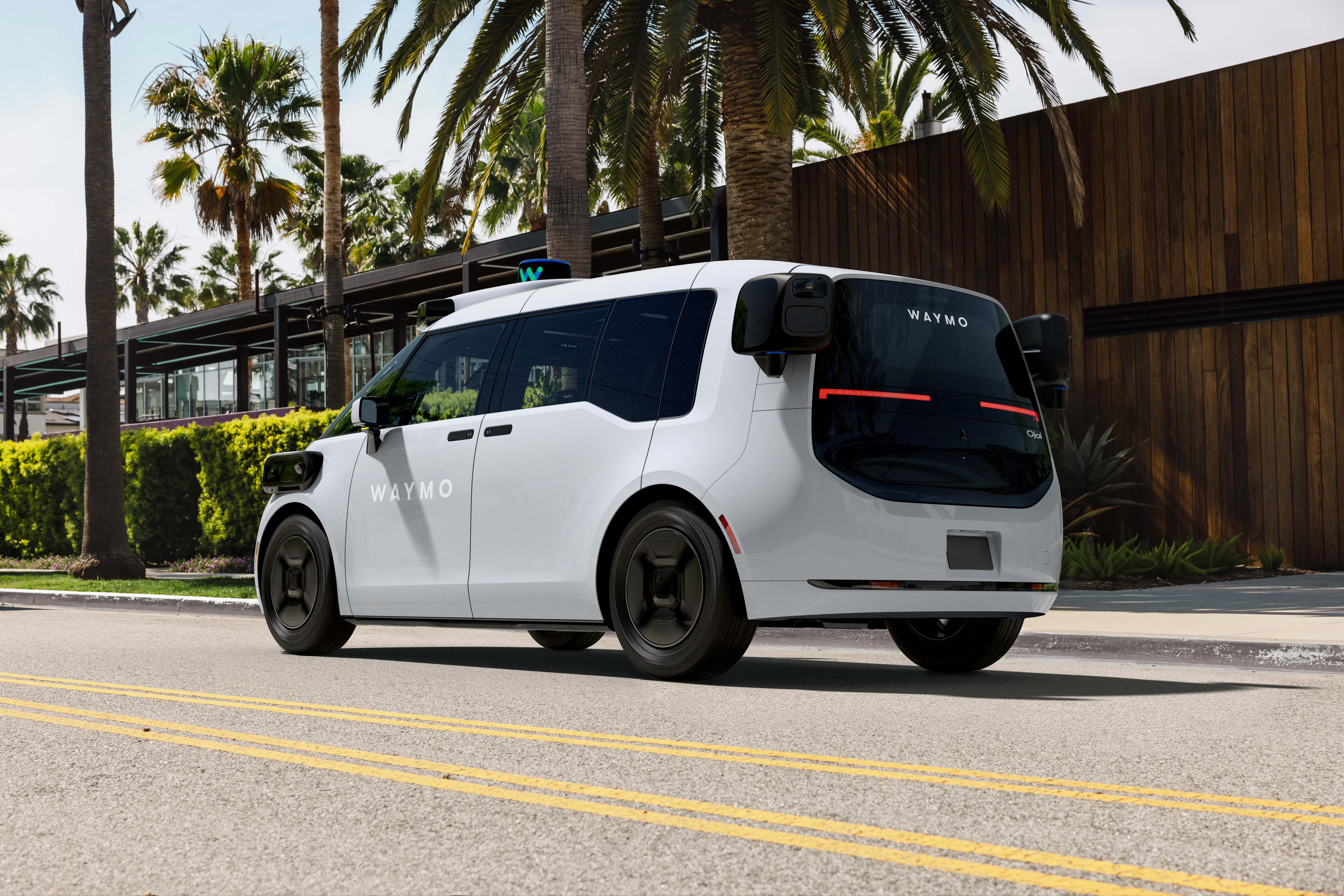Waymo Ojai next-generation autonomous vehicle on California roads