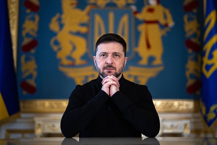 Ukrainian President Volodymyr Zelensky elections martial law political opponents 2026