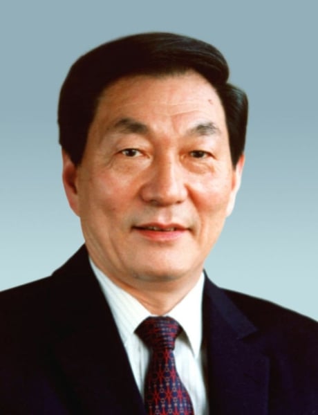Former Chinese Premier Zhu Rongji who led China's WTO entry and economic transformation in the 1990s and early 2000s
