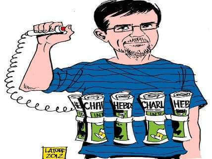 Notorious Charlie Hebdo danger for society