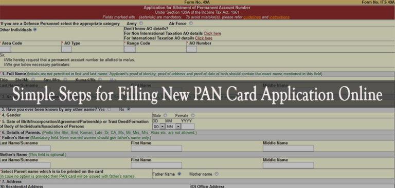 New PAN Card: How to make PAN card online? follow this step|