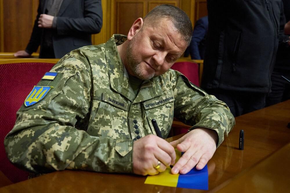 Where Is The Commander-in-Chief Of The Ukrainian Armed Forces Zaluzhny ...