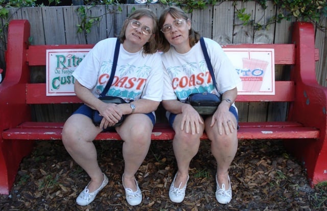 Flo and Kay Lyman