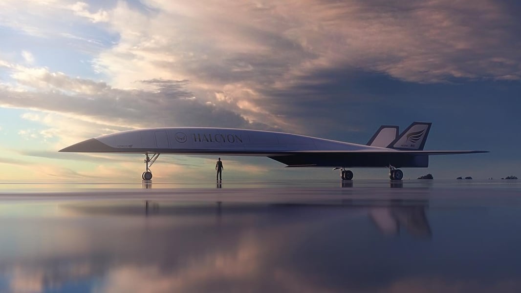 Beautiful Hermeus Plane