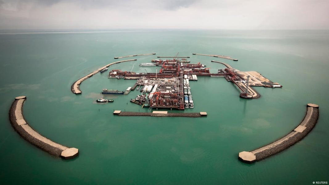 Kashagan oil project in neighboring Kazakhstan