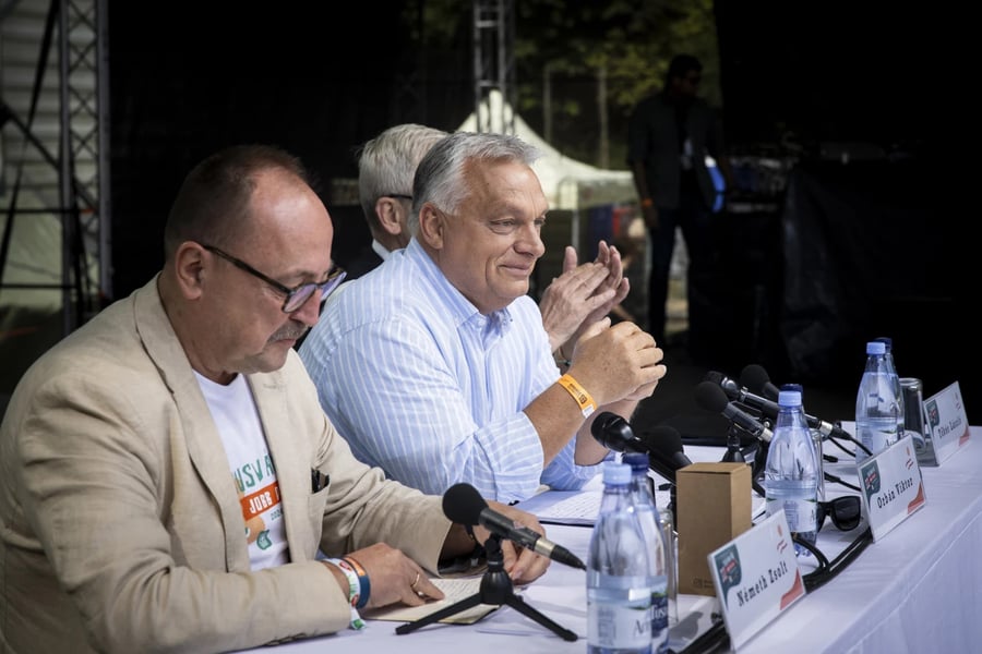 viktor-orban-Zsolt Nemeth-Transylvania Laszlo Tokes
