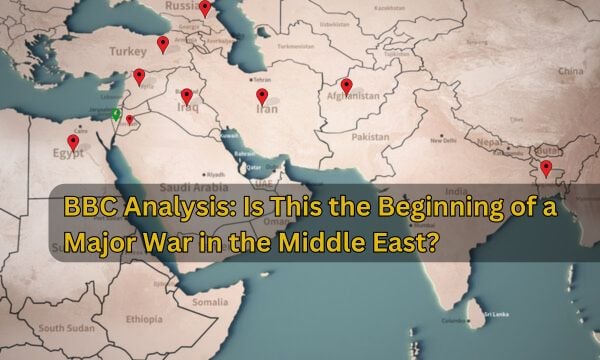 Map of Middle East
