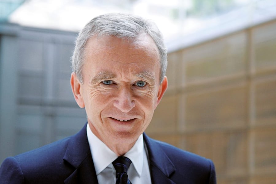 Bernard Arnault, LVMH chairman ranked among the richest people in the world 2025