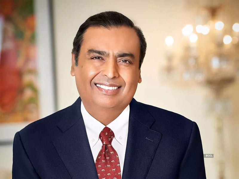Mukesh Ambani Reliance Industries net worth