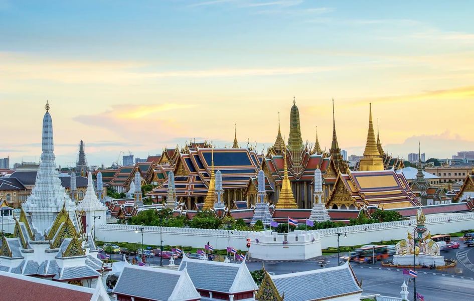 The Grand Palace in Thailand Bangkok