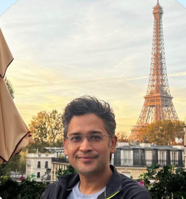 Agrifields tycoon Amit Gupta in Paris