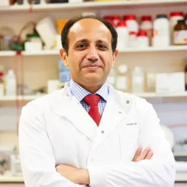 Professor Ahmed, OvarianVax project