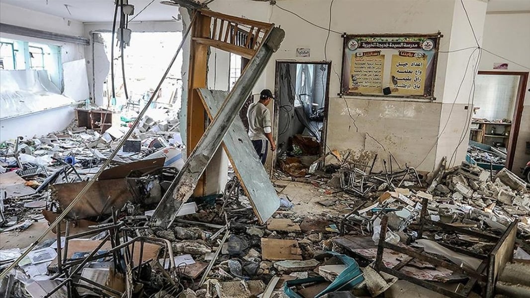 Israel targets 6 schools and 1 orphanage in Gaza
