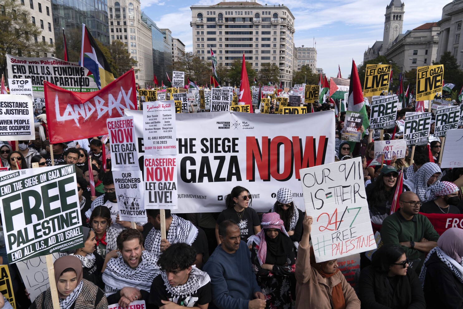 Palestine Rally in Washington, DC