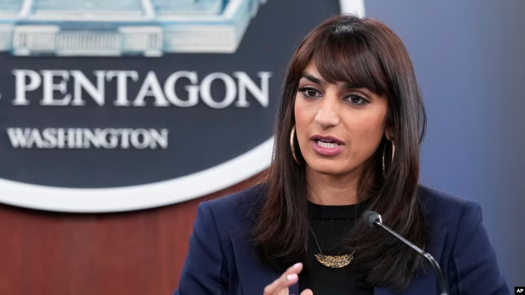 Deputy Pentagon press secretary Sabrina Singh