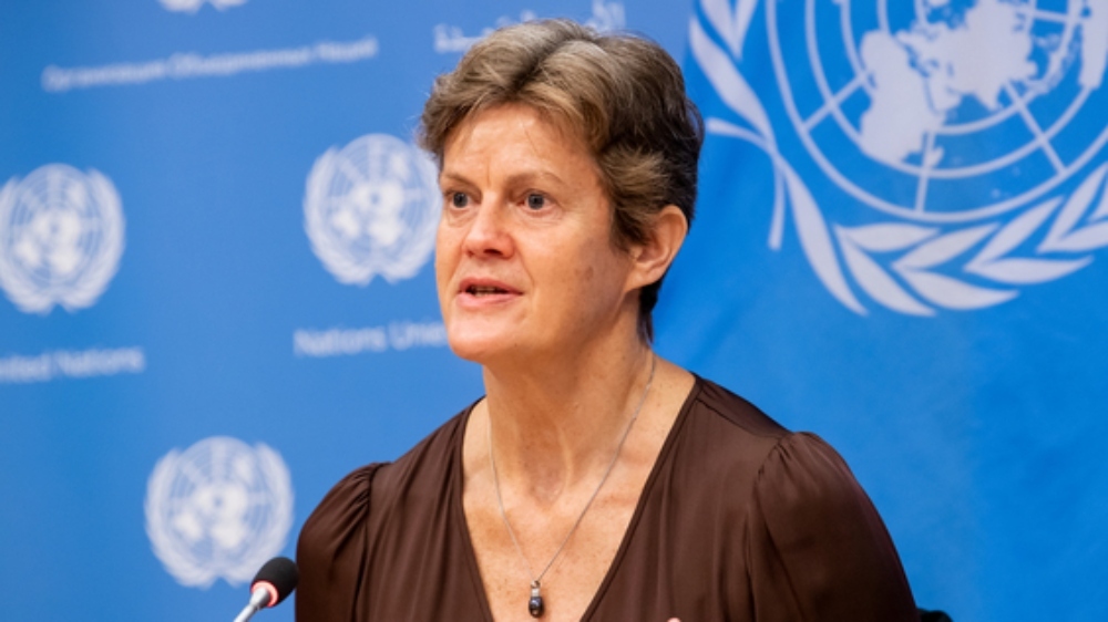 The United Kingdom Ambassador to the United Nations, Barbara Woodward