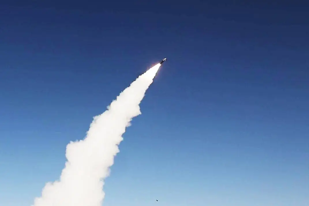 Yemen’s Houthi group shows the firing of the surface-to-surface ‘hypersonic ballistic missile’