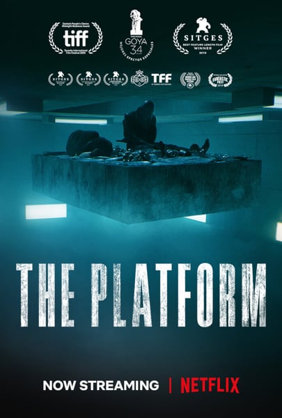 Best Horror Movies on Netflix - The Platform (2019)