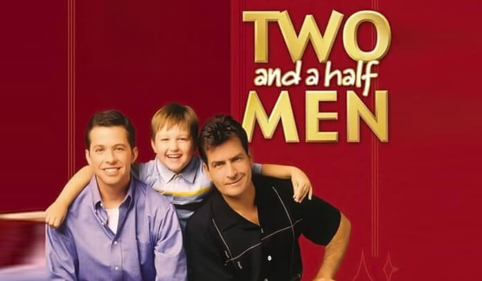 two and a half men, charlie sheen, jon cryer, sitcom, cast, tv show, comedy, ashton kutcher