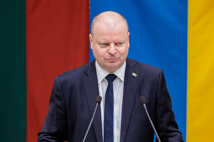 Lithuanian speaker Saulius Skvernelis declares Belarusian presidential elections invalid in advance