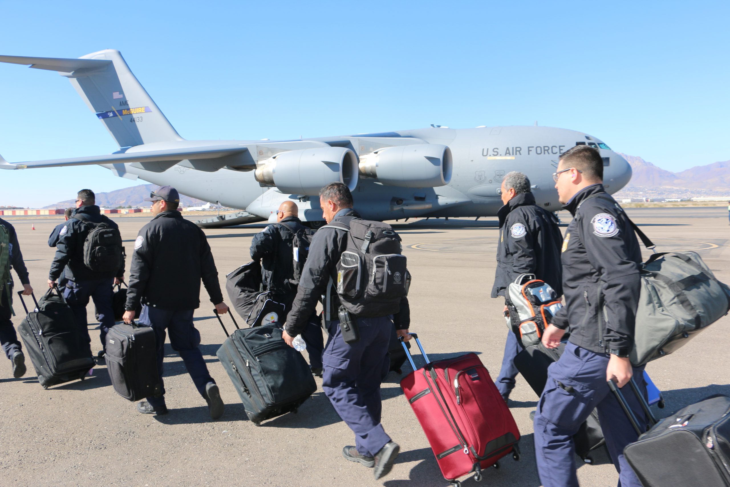 US initiates daily deportation flights using military aircraft