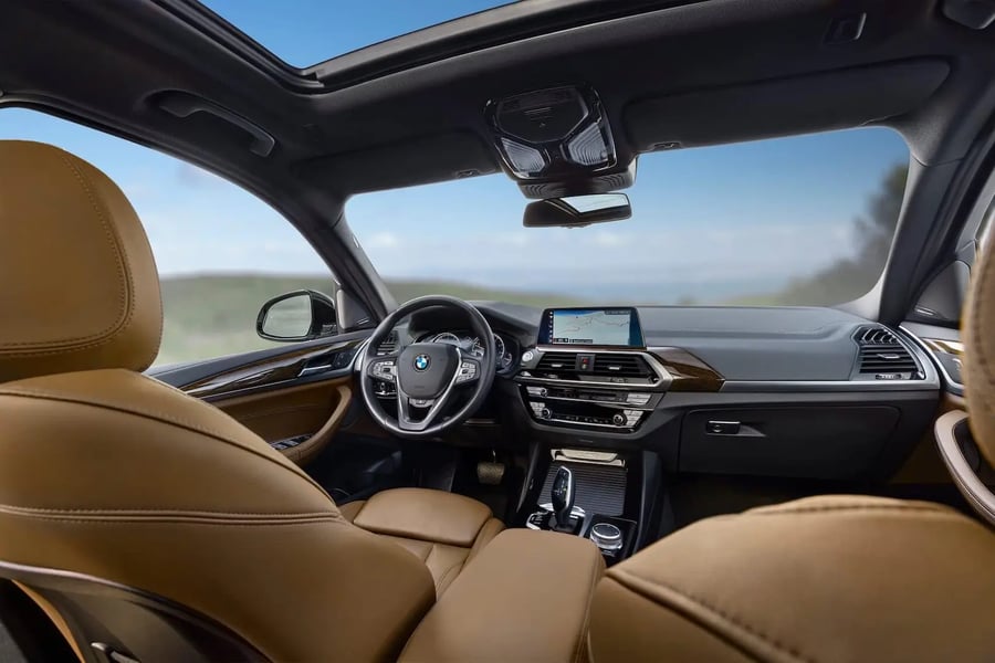 BMW X3 interior