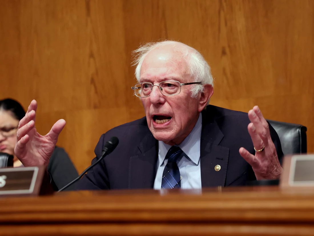 Trump Gaza plan, Bernie Sanders, Gaza displacement, US Senate, Israel aid