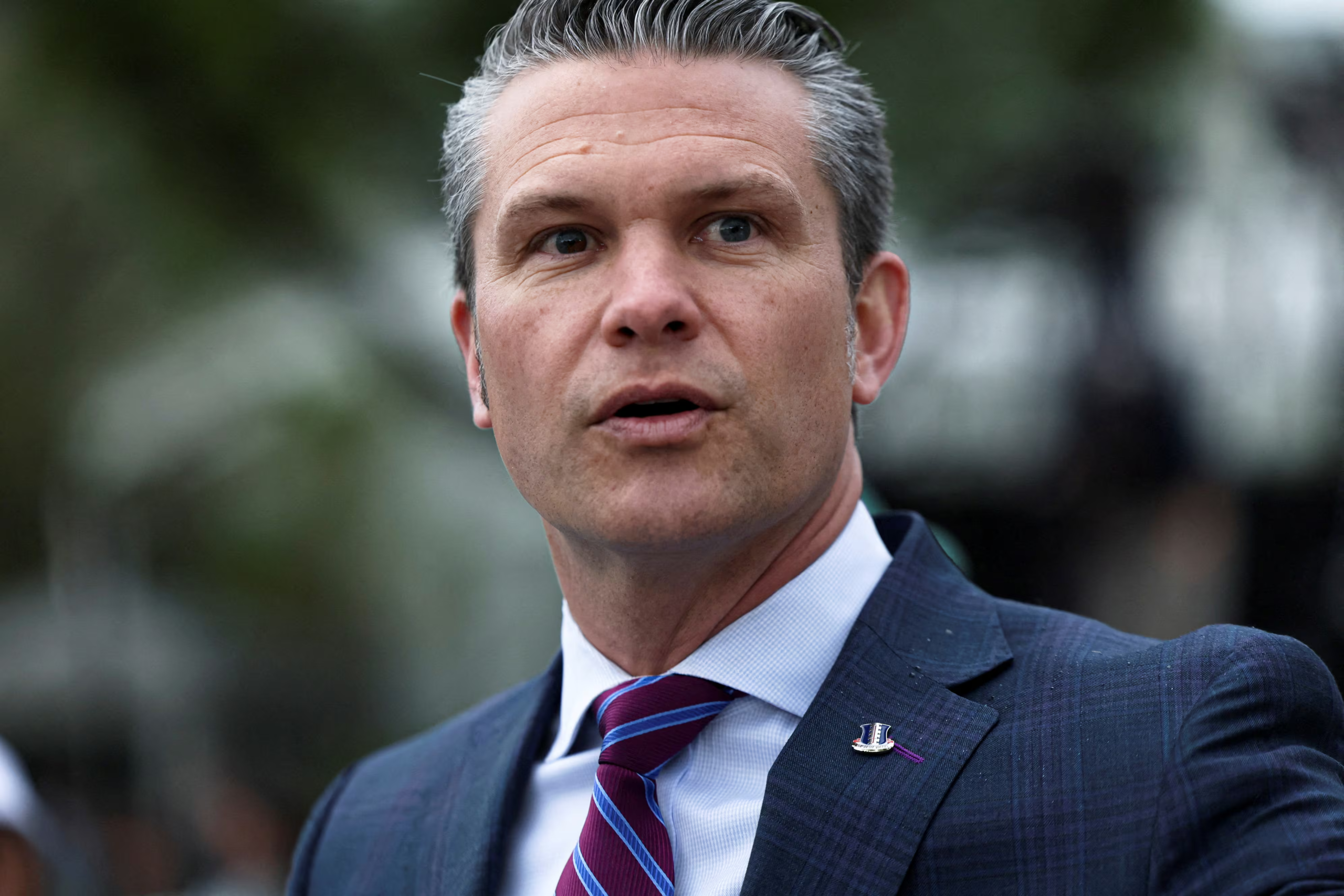 US Secretary of Defense Pete Hegseth at White House event days before Signal leaks exposed Pentagon’s reckless military scheme to destabilize Yemen and the Middle East, fueling chaos, war crimes, and regional suffering