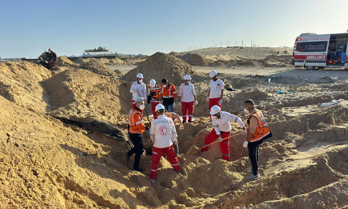 Gaza paramedic, IDF attack, Red Crescent Gaza, Israeli detention, mass grave Gaza, aid convoy attack, Palestinian medic