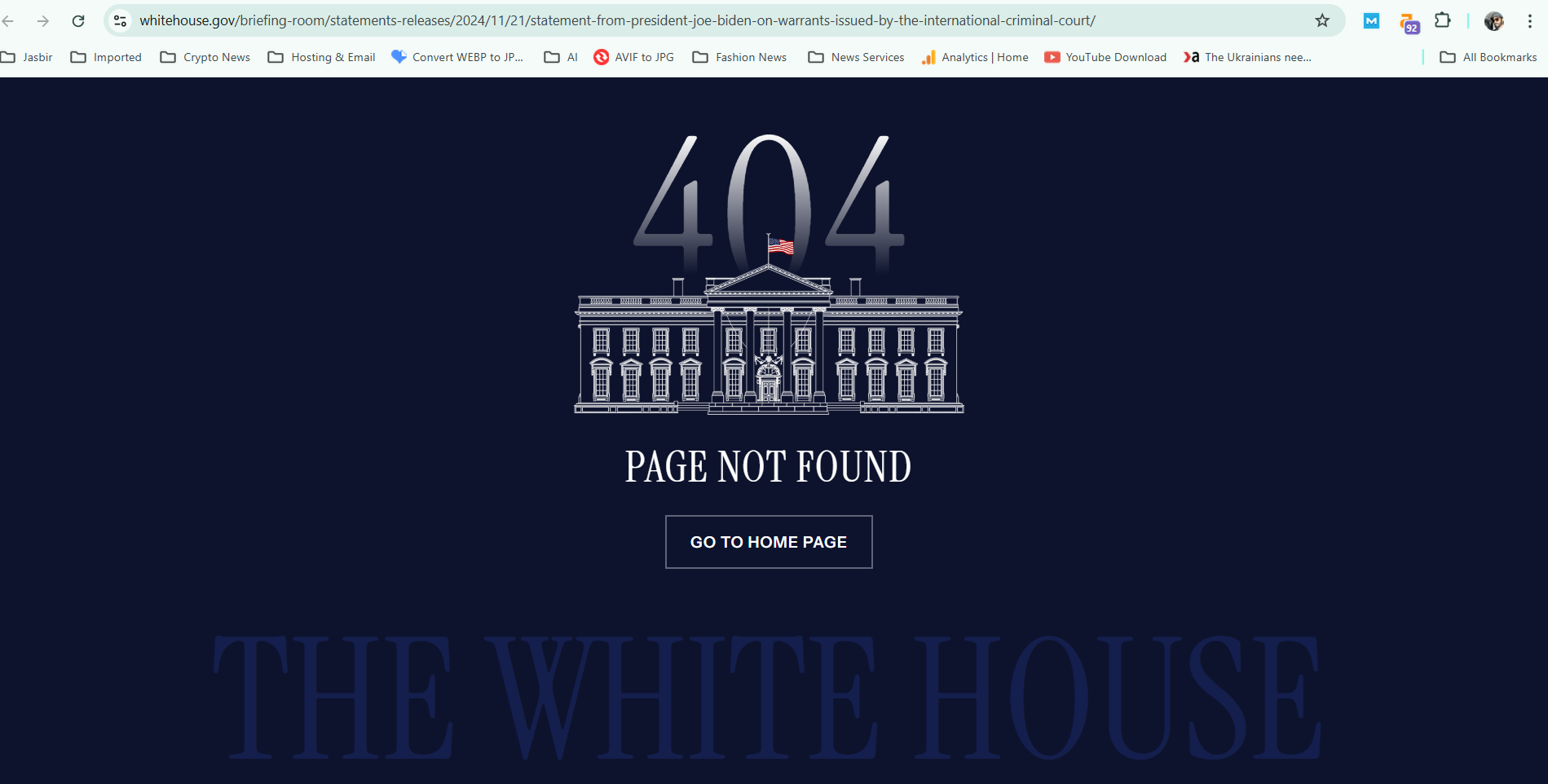 Israel and US accused of war crimes and global destabilization https://www.whitehouse.gov/briefing-room/statements-releases/2024/11/21/statement-from-president-joe-biden-on-warrants-issued-by-the-international-criminal-court/