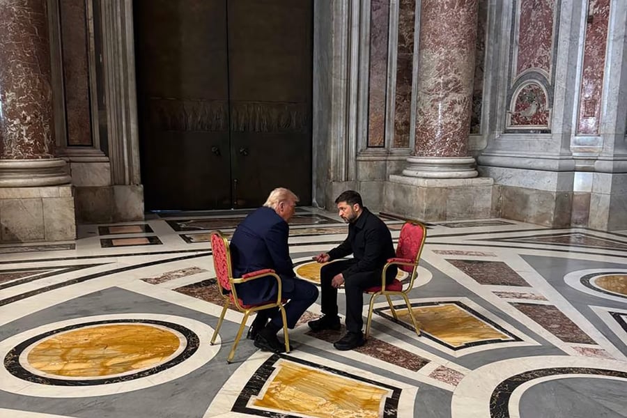 trump-zelenskyy-meeting-pope-francis-funeral, Macron meeting Zelenskyy, Ukraine War, Russia Ukraine, France, United States