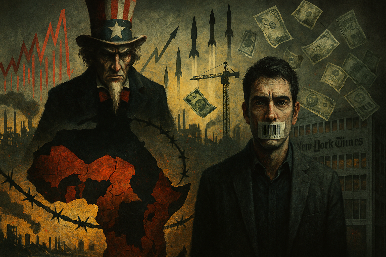 NYT, US tariffs, economic warfare, media propaganda, global South, trade coercion, economic imperialism, political manipulation, American hegemony, financial control, BRICS, strategic decoupling, Washington trade policy, corporate power, economic injustice