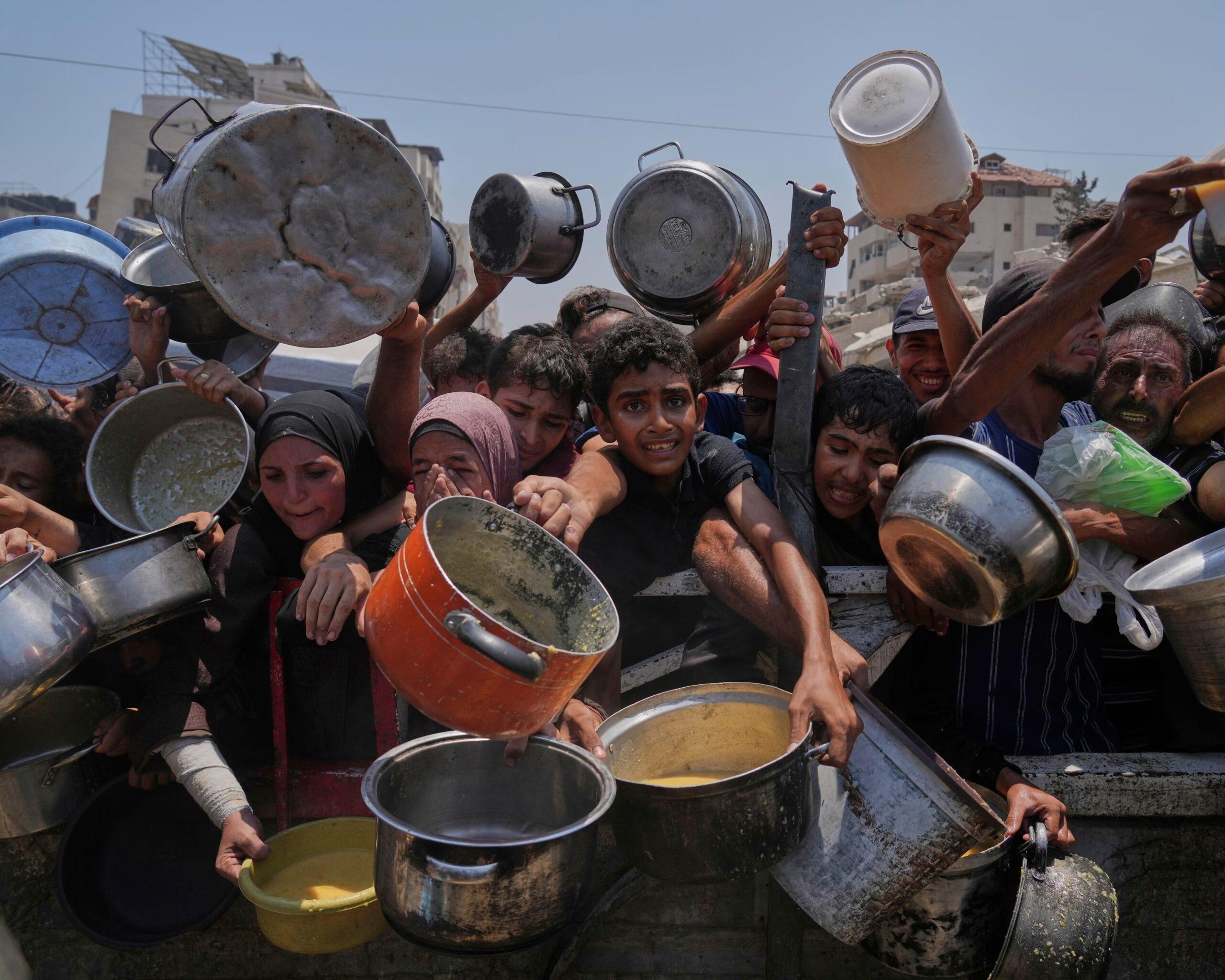 Gaza food shortage, Palestinian hunger, starvation crisis, Gaza blockade, humanitarian crisis, Abdel Kareem Hana photo