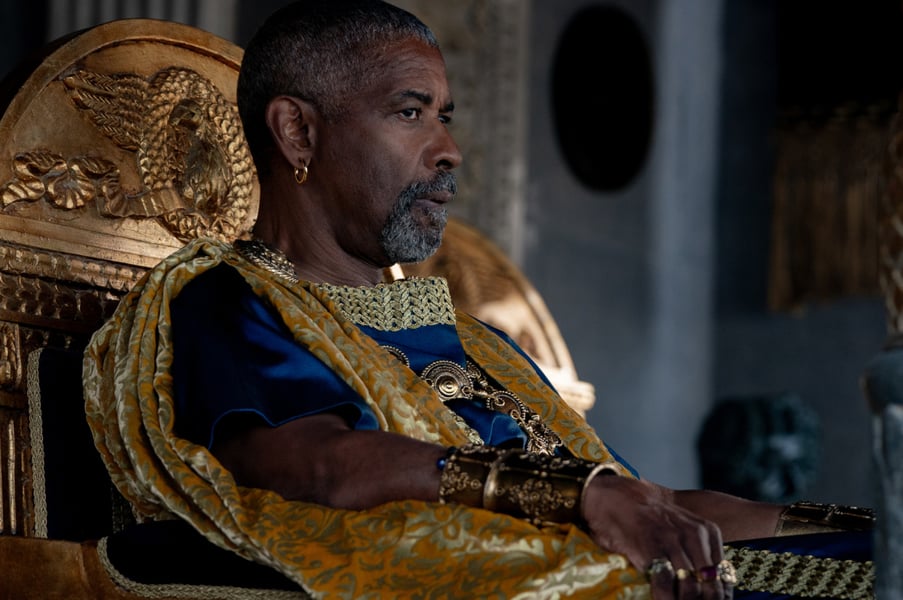 denzel washington macrinus character