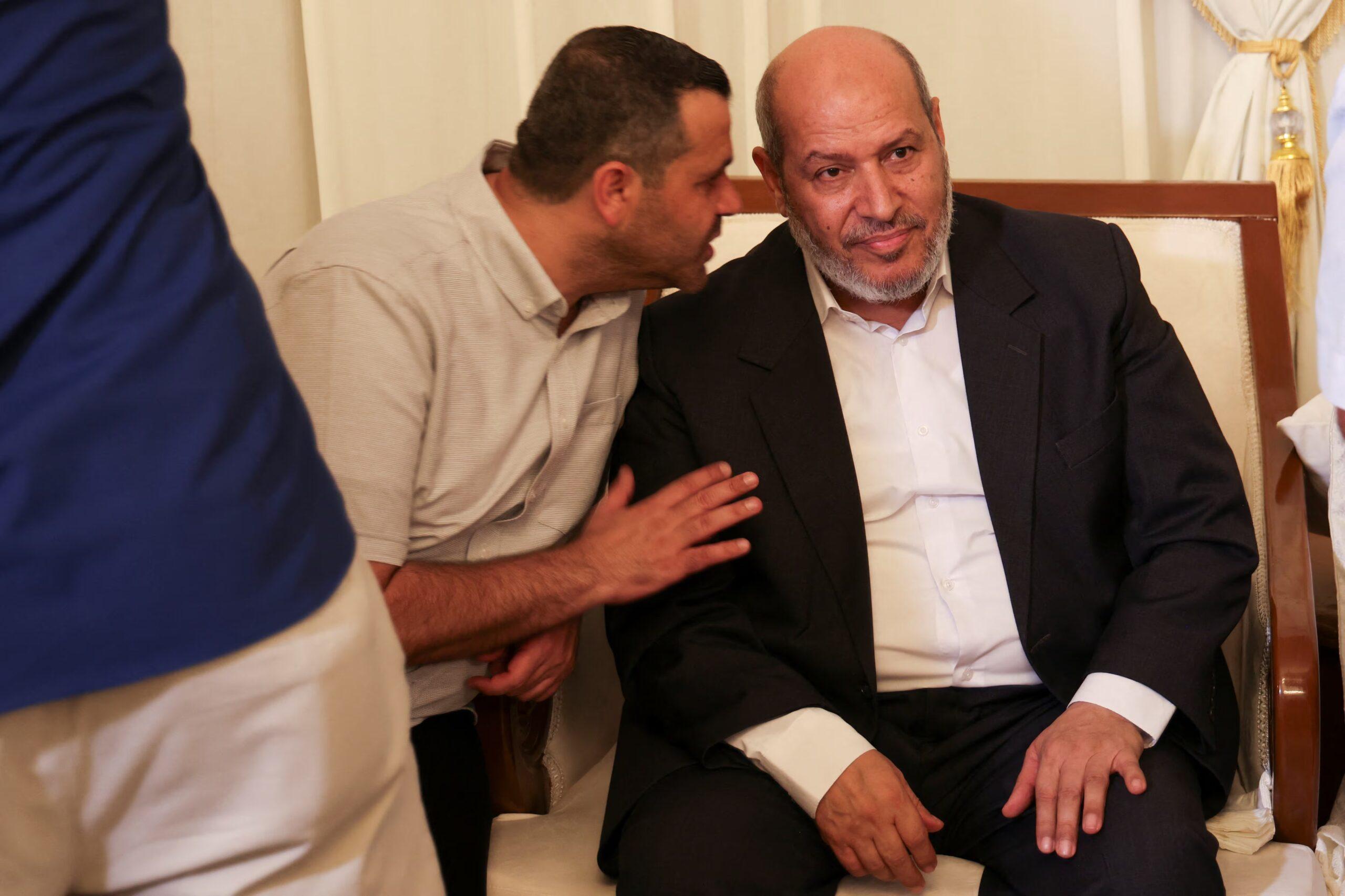 Hamas leader, Gaza blockade, ceasefire talks, humanitarian crisis, Israeli siege, Palestinian suffering, US support, Gaza starvation, Middle East conflict, Palestinian genocide, Khalil al-Hayya, Gaza Strip, international law violation, humanitarian aid, war in Gaza