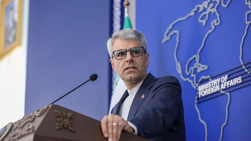 Iran snapback warning, EU3 Iran sanctions threat, JCPOA dispute, Esmaeil Baqaei press conference, Tehran nuclear deal standoff