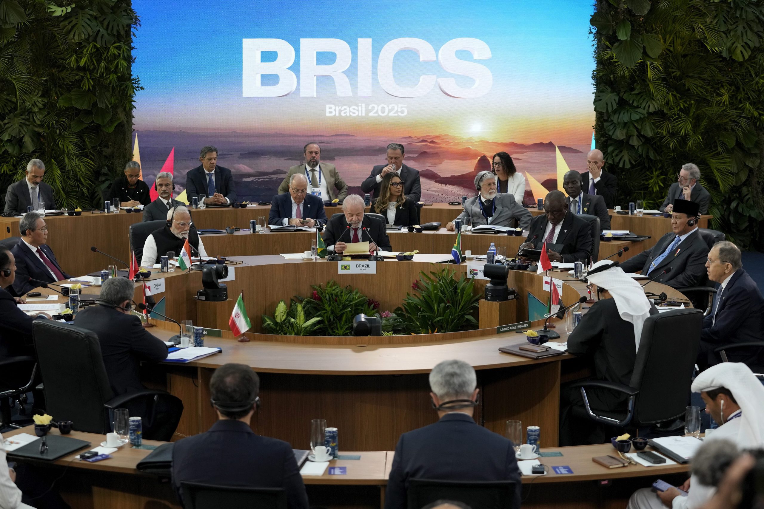 BRICS leaders, summit, Kazan, Russia, July 2025, global economic realignment
