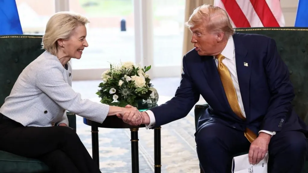 von der leyen, donald trump, US trade deal, EU reaction, tariff agreement, economic backlash