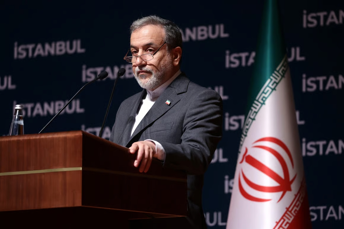 Iranian foreign minister Abbas Araghchi warns the Greater Israel plan is a threat to world peace during OIC summit preparations
