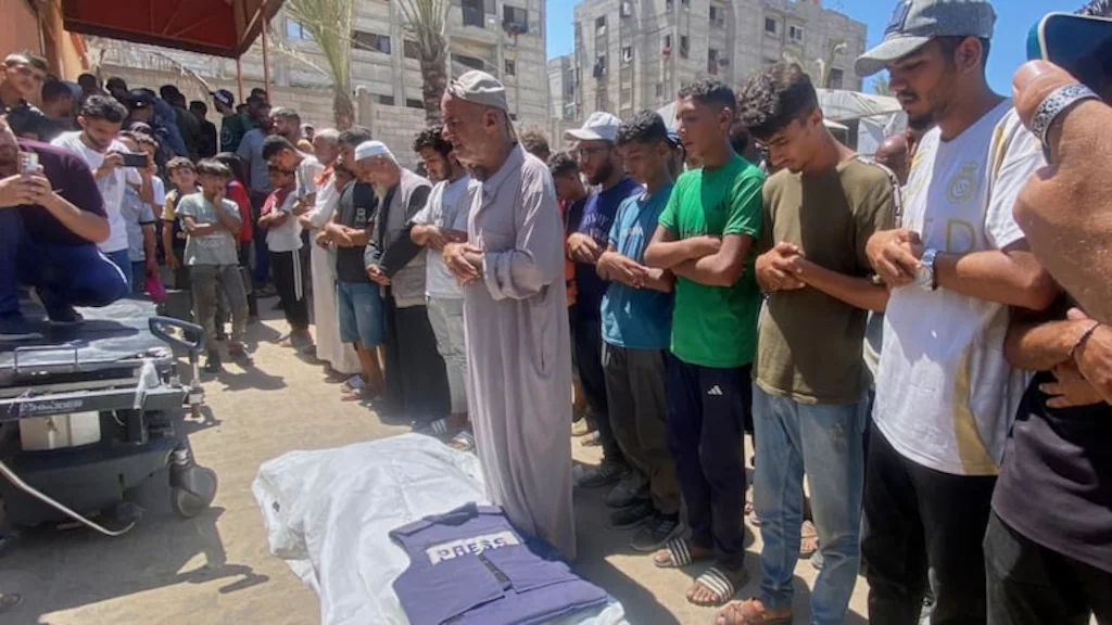 Canada condemns Israel double strike on Gaza hospital killing civilians and journalists