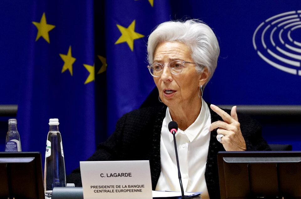 Christine Lagarde, European Central Bank, Frankfurt, press conference