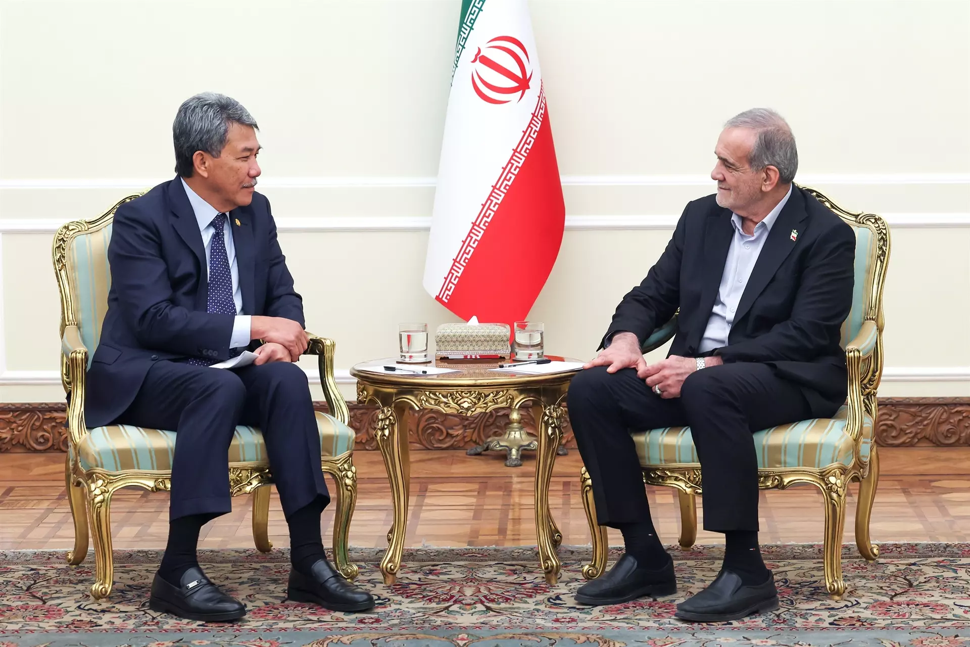 Pezeshkian and Anwar discuss Gaza genocide