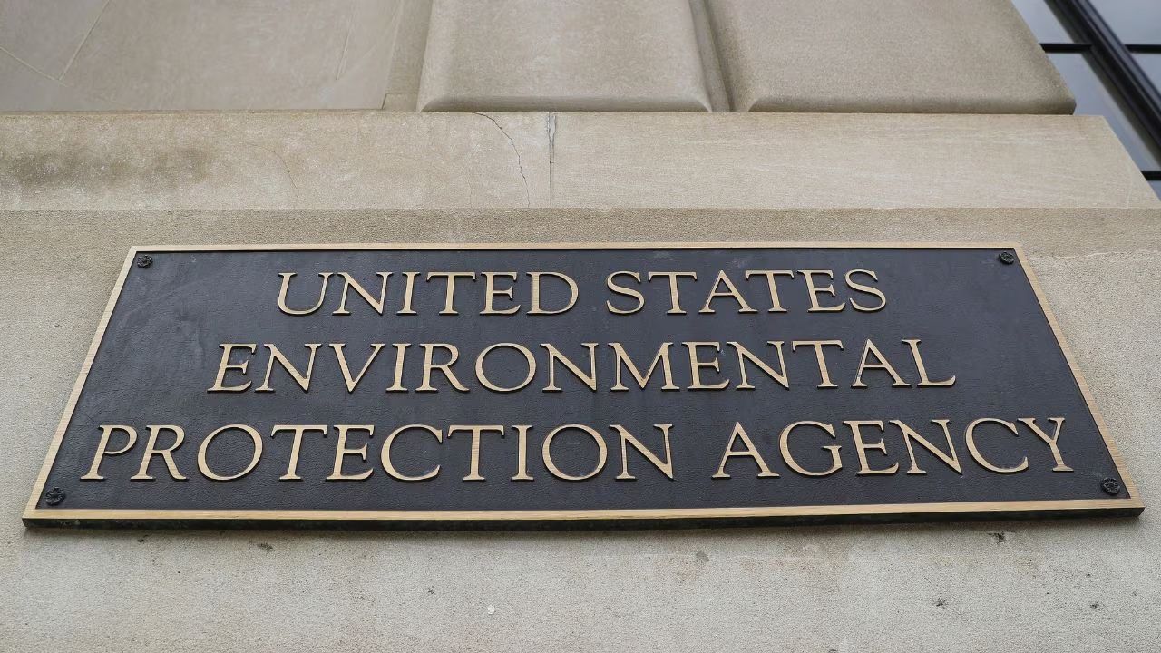EPA headquarters in Washington after Trump fires staff for dissent letter