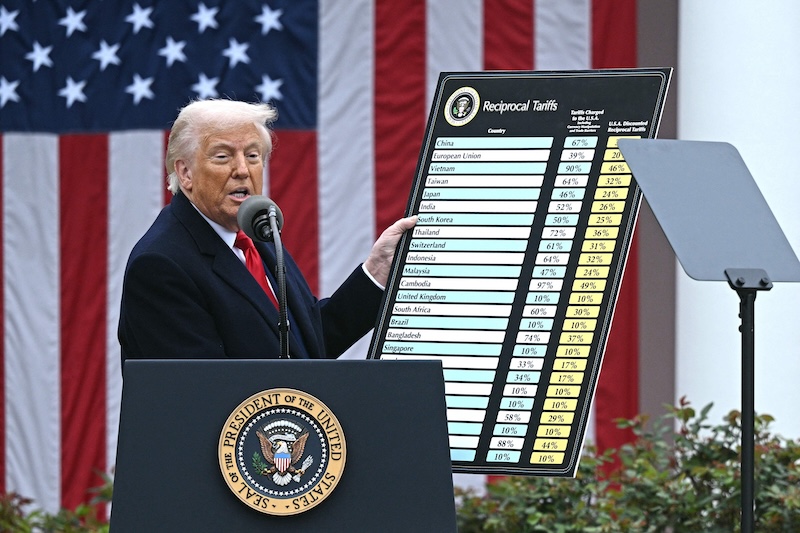 Donald Trump tariff ruling illegal US court hypocrisy