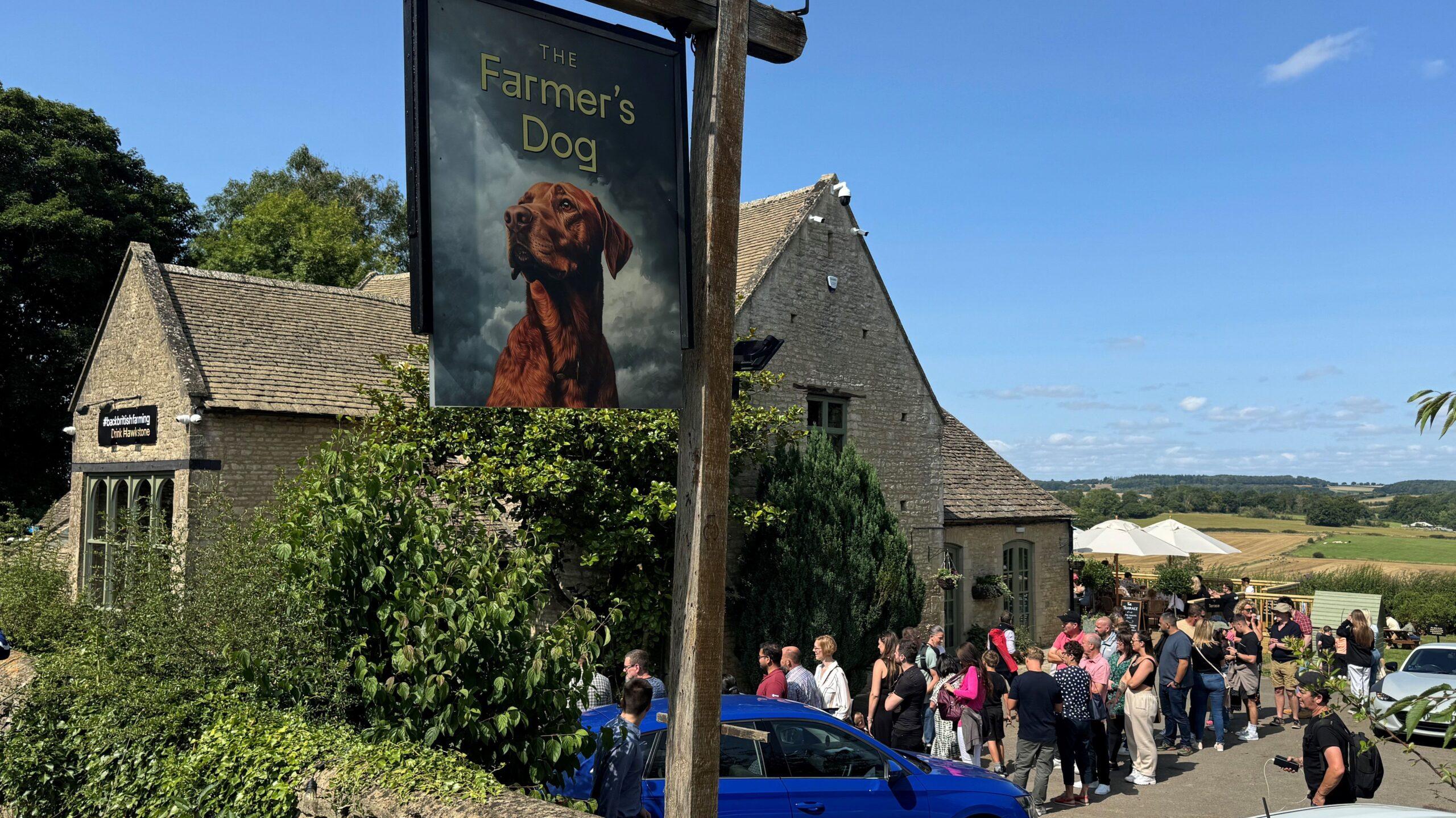 Jeremy Clarkson The Farmer’s Dog pub Cotswolds