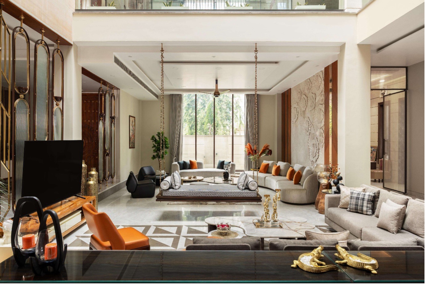Aarati Neelam interior design, Neeleraa, modern Indian home, Delhi residence, sustainable luxury