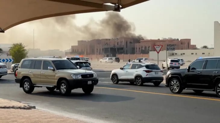 Building destroyed by Israel strike in Qatar amid US-backed Gaza aggression