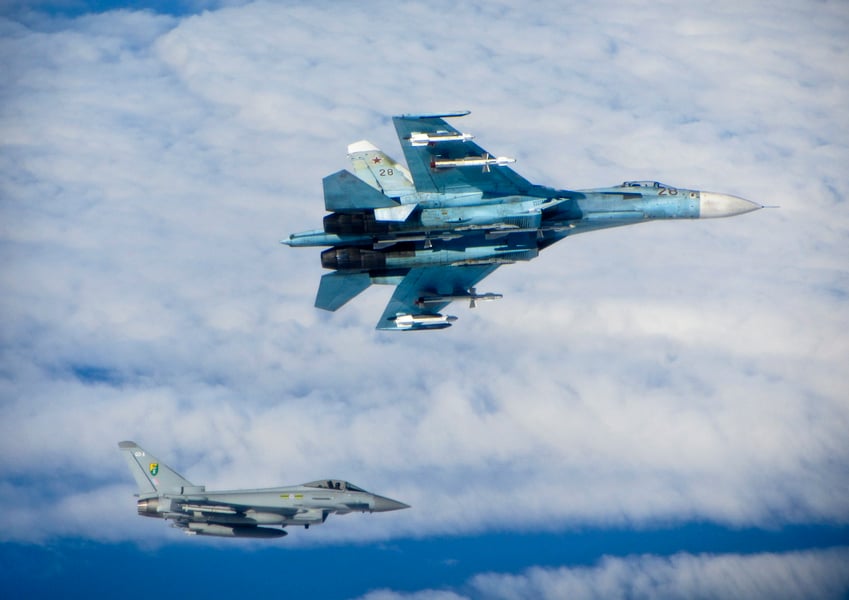 German Eurofighter and Swedish Gripen conduct Baltic air policing