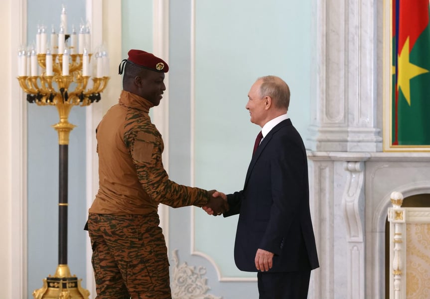 Burkina Faso geopolitics and US relationship Burkina Faso geopolitics, US relationship, BRICS alignment, Vladimir Putin, Ibrahim Traore, Russia-Burkina Faso relations, BRICS